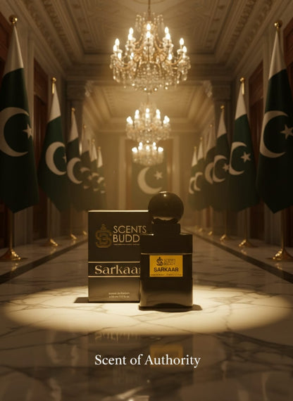 Sarkaar Smells Like Black & Silver | Premium Signature Perfume for Men